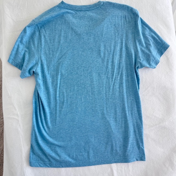 Psycho Bunny Men's Classic V Neck S/S T-Shirt Size Medium Light Blue - Picture 2 of 8
